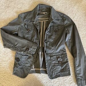 Lucky Brand Utility Jacket in khaki